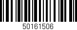 Código de barras (EAN, GTIN, SKU, ISBN): '50161506'