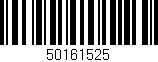 Código de barras (EAN, GTIN, SKU, ISBN): '50161525'