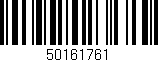 Código de barras (EAN, GTIN, SKU, ISBN): '50161761'