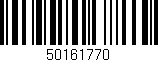 Código de barras (EAN, GTIN, SKU, ISBN): '50161770'