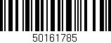 Código de barras (EAN, GTIN, SKU, ISBN): '50161785'