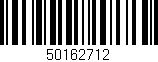 Código de barras (EAN, GTIN, SKU, ISBN): '50162712'