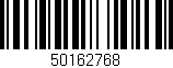 Código de barras (EAN, GTIN, SKU, ISBN): '50162768'