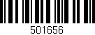 Código de barras (EAN, GTIN, SKU, ISBN): '501656'