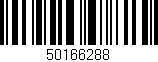 Código de barras (EAN, GTIN, SKU, ISBN): '50166288'
