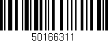 Código de barras (EAN, GTIN, SKU, ISBN): '50166311'