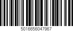 Código de barras (EAN, GTIN, SKU, ISBN): '5016656047967'