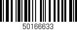 Código de barras (EAN, GTIN, SKU, ISBN): '50166633'