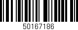 Código de barras (EAN, GTIN, SKU, ISBN): '50167186'