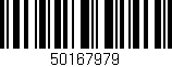 Código de barras (EAN, GTIN, SKU, ISBN): '50167979'