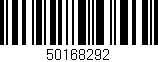 Código de barras (EAN, GTIN, SKU, ISBN): '50168292'