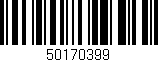 Código de barras (EAN, GTIN, SKU, ISBN): '50170399'