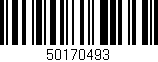 Código de barras (EAN, GTIN, SKU, ISBN): '50170493'