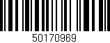Código de barras (EAN, GTIN, SKU, ISBN): '50170969'