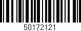 Código de barras (EAN, GTIN, SKU, ISBN): '50172121'