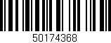 Código de barras (EAN, GTIN, SKU, ISBN): '50174368'
