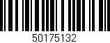 Código de barras (EAN, GTIN, SKU, ISBN): '50175132'