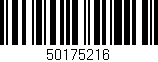 Código de barras (EAN, GTIN, SKU, ISBN): '50175216'