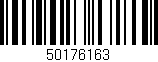 Código de barras (EAN, GTIN, SKU, ISBN): '50176163'