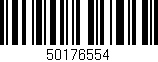 Código de barras (EAN, GTIN, SKU, ISBN): '50176554'
