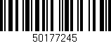 Código de barras (EAN, GTIN, SKU, ISBN): '50177245'