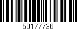 Código de barras (EAN, GTIN, SKU, ISBN): '50177736'