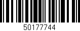 Código de barras (EAN, GTIN, SKU, ISBN): '50177744'