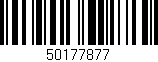 Código de barras (EAN, GTIN, SKU, ISBN): '50177877'