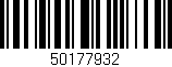 Código de barras (EAN, GTIN, SKU, ISBN): '50177932'