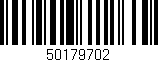 Código de barras (EAN, GTIN, SKU, ISBN): '50179702'