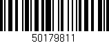 Código de barras (EAN, GTIN, SKU, ISBN): '50179811'