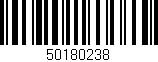Código de barras (EAN, GTIN, SKU, ISBN): '50180238'