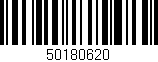 Código de barras (EAN, GTIN, SKU, ISBN): '50180620'