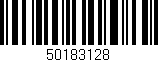 Código de barras (EAN, GTIN, SKU, ISBN): '50183128'