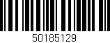 Código de barras (EAN, GTIN, SKU, ISBN): '50185129'