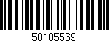 Código de barras (EAN, GTIN, SKU, ISBN): '50185569'