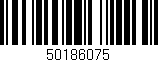 Código de barras (EAN, GTIN, SKU, ISBN): '50186075'