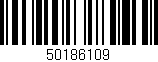 Código de barras (EAN, GTIN, SKU, ISBN): '50186109'