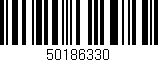 Código de barras (EAN, GTIN, SKU, ISBN): '50186330'