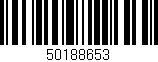Código de barras (EAN, GTIN, SKU, ISBN): '50188653'