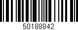 Código de barras (EAN, GTIN, SKU, ISBN): '50188842'