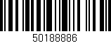 Código de barras (EAN, GTIN, SKU, ISBN): '50188886'