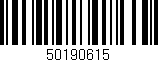 Código de barras (EAN, GTIN, SKU, ISBN): '50190615'