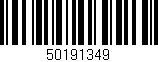 Código de barras (EAN, GTIN, SKU, ISBN): '50191349'
