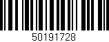 Código de barras (EAN, GTIN, SKU, ISBN): '50191728'
