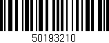 Código de barras (EAN, GTIN, SKU, ISBN): '50193210'
