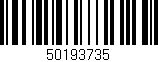 Código de barras (EAN, GTIN, SKU, ISBN): '50193735'