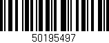 Código de barras (EAN, GTIN, SKU, ISBN): '50195497'