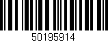 Código de barras (EAN, GTIN, SKU, ISBN): '50195914'