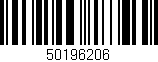 Código de barras (EAN, GTIN, SKU, ISBN): '50196206'
